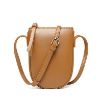 HOT14★Women Mini Retro Handbags and Purse Fashion Single Shoulder Bag Retro Small Square Bag Simple PU Zipper Messenger Phone Pouch