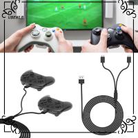 UBEWLB เกมแพดแบบ2 In 1สายชาร์จจอยควบคุมเกมสายสำหรับโซนี่ PS5 USB สายข้อมูลสายชาร์จ