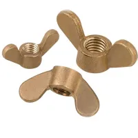 GB62 Brass Wing Nut Butterfly Hand Twist Butterfly Copper Screw Cap M3 M4 M5 M6 M8 M10 M12