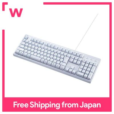SANWA SUPPLY แป้นพิมพ์109ญี่ปุ่น (สีขาว) SKB-109PW