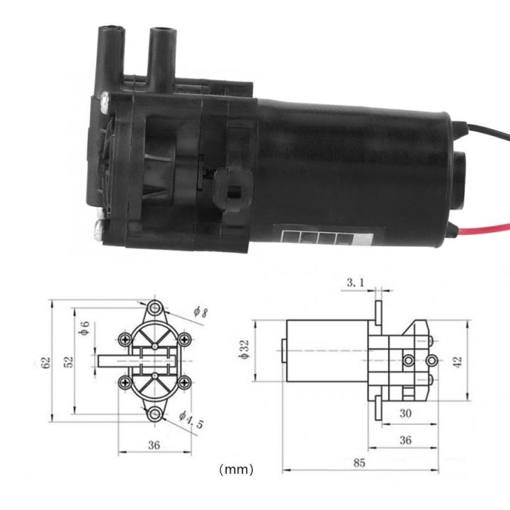 good-quality-f20540q-เกียร์ปั๊มน้ำ-zc-a250-12v-มินิ-self-priming-ทนต่อการกัดกร่อนของเกียร์ปั๊มน้ำเกียร์ดีซี