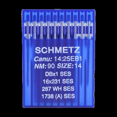 ∈ↂ⊙ 10 PCS DBX1 SES Schmetz Needle For Industrial Single Needle Lockstitch Sewing Machine 14:25EB1 16X231 287WH 1738(A)