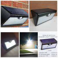 60 LED SOLAR MOTION SENSOR LIGHT โคมไฟโซล่าเซล ตรวจจับความเคลื่อนไหว เปิด/ปิดไฟอัตโนมัติ  ชาร์จไฟด้วยพลังงานแสงอาทิตย์ ขนาด 60 LED ความสว่าง  1300 Lumens แบตเตอรี่ 7800 mAh