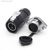 ☾ XHP20IP67 Waterproof 2 Pin LED Light Power Aviation Connector Male Plug Female Socket Cable For 3-12mm