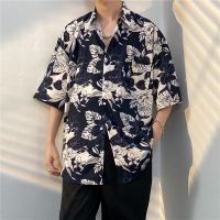 เสื้อฮาวาย สินค้ามาใหม่ hawaii สำหรับผู้ชาย ผ้านิ่มขึ้น สไตล์เกาหลีมาแรง ฮาวายสไตล์เกาหลี เสื้อเชิ้ตแนวเกาหลี พร้อมส่ง 100 แบบ ขนาด: M L XL 2xl