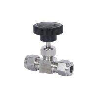 [HOT] Adjustable Needle Valve O.D 3 4 6 8 10 12 Mm 3/8 quot; 1/2 39; 39; Inch Tube Kitchen Shutoff Compression Switch Fifing 304 Acid Set Crane