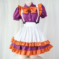 Halloween Costume Maid Cosplay Dress Little Devil Maid Dress Woman Lolita Outfits Dresses Sexy Cosplay Maid Uniform Set Original