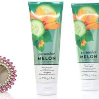 Fresh BBW Cucumber Melon Body Cream Fragrance Moisturizing 226g American Bath Body Works