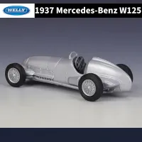 WELLY 1:36 1937 -Benz W125ล้อแม็กรถยนต์รุ่น D Iecast โลหะของเล่นยานพาหนะรถรุ่นจำลองของขวัญคอลเลกชันของเล่นเด็ก