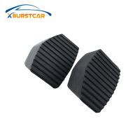 Xburstcar 2Pcs/Set Car Clutch Pedal Brake Pedals Anti Slip Pedal Cover For Peugeot MT 307 408 308 3008 Car Accessories Parts Pedal Accessories