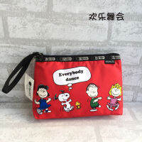 Lesportsac 2023 กระเป๋าผู้หญิงกระเป๋าใส่เหรียญน้ำหนักเบาอุปกรณ์เสริมกระเป๋าเครื่องสำอางกระเป๋าสายคล้องมือ8236ขนาดใหญ่