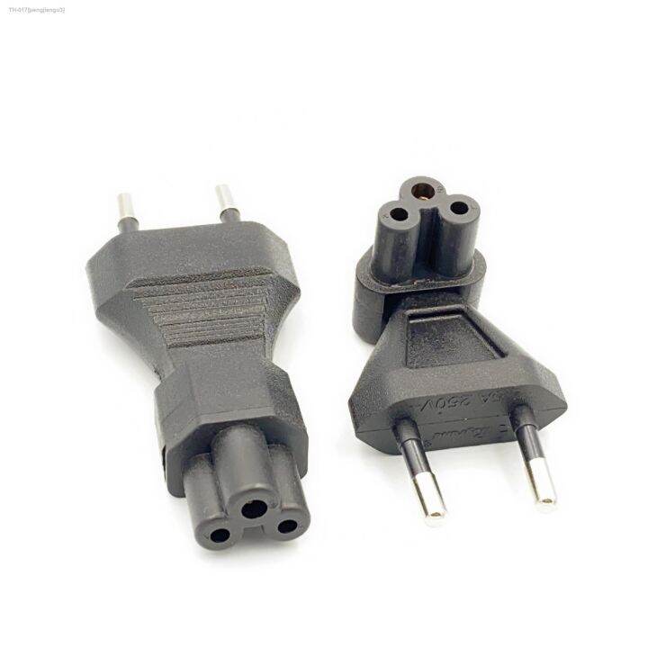 EU TO IEC320 C5 Power conversion plugs European 2 Pin Male to IEC 320 ...
