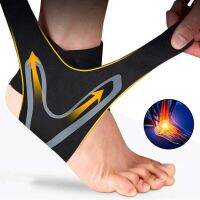 【CW】 Ankles Brace Training Support Compression Sleeve Workout Foot Protector Gym Exercising Accessory S Left