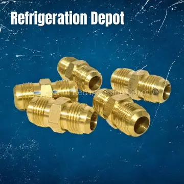 3/16 Brake Fittings Brass Inverted Flare Union COMPRESSION FITTING 5Pcs/Set