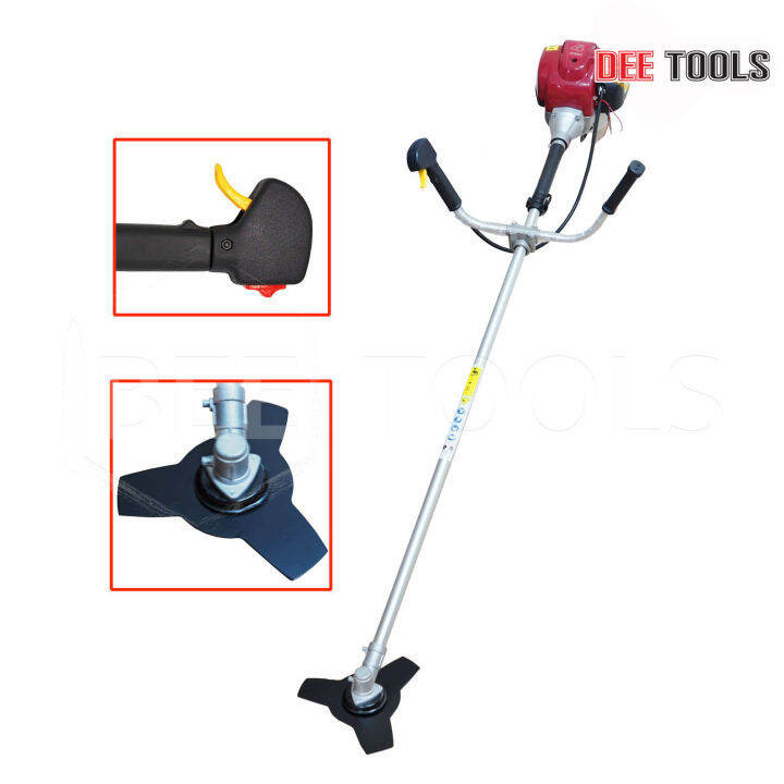 bonchi-เครื่องตัดหญ้า-brush-cutter-4-จังหวะ-หมุนทำงานได้-360-องศา-เครื่องยนต์เบนซิน-ตัดหญ้าได้ทุกแบบ-ใช้งานได้ทุกสภาพดิน-แถมฟรี-สายสะพายบ่าสีสัม