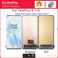 อะไหล่หน้าจอ LCD สัมผัสทำให้เป็นดิจิทัลประกอบ8หน้าจอ LCD Oneplus ของแท้/TFT หน้าจอ LCD สำหรับ