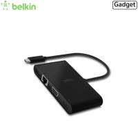 Belkin USB-C Multimedia Adapter ฮับมัลติพอร์ต Adapter สำหรับนำเสนองานในห้องประชุม รองรับ Windows Max(ของแท้100%)