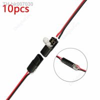 ✹✴  2-10pcs 2pin Pluggable Wire Connector Quick Splice Electrical Cable Crimp Terminal For Wiring 22-18AWG LED Car Jacks Connectors