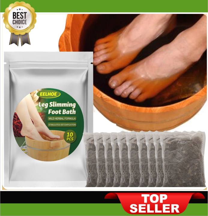 Herbal Foot Bath Bag Ginger Foot Soak Original Leg Slimming Foot Bath ...