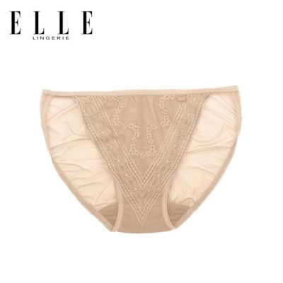 ELLE lingerie กางเกงในรูปแบบ SEXY LOWRISE ตกแต่งลูกไม้ - LU5725