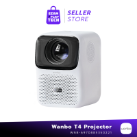 Wanbo T4 Projector โปรเจคเตอร์พกพาระดับ 4K full HD รองรับ Android9.0/Netflix/Youtube โฟกัสอัตโนมัติ (โปรเจคเตอร์)