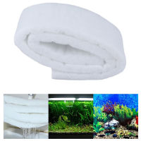 120ซม. Biochemical กรองผ้าฝ้ายฟองน้ำสีขาวทนทาน Aquarium Prefilter Media Pad Aquarium Prefilter Media Pad สำหรับถังปลา