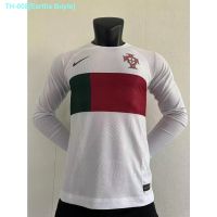 ☒☒✼ [Player Question] 2223 Portugal Away Player Football Shirt High Quality Soccer Shirt Long Sleeve