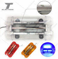 ไฟไซเรนติดหลังคา ทรงแบน รุ่น 856  12-24V.  สเต็ปอัตโนมัติ   ขนาด  61   ซ.ม  พร้อมขาแม่เหล็ก  ไฟอเนกประสงค์  ติดรถได้ทุกประเภท  แสงสว่างโดดเด่น