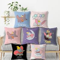 Disney Dumbo Pillow Case Cushion Cover Children Baby Girl Couple Cushion Cover Decorative Pillows Case Gift 40x40cm