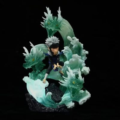 อะนิเมะนารูโตะ Shippuden Senju Tobirama Suiryudan No Ju Tsu Ver. GK ตุ๊กตาของเล่นสะสมรูปปั้นตุ๊กตาขยับแขนขาได้พีวีซี