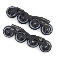 Original Japy Roller Skates Base 231mm 243mm Flat 7075 Frame 72 76 80 mm 88A PU Wheels 165mm Distance Chassis for Slalom Skates Training Equipment