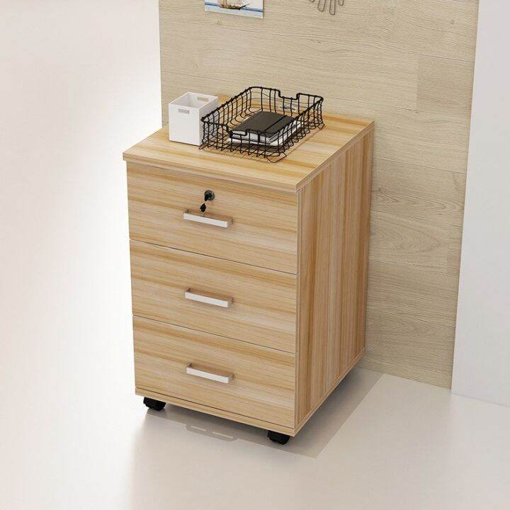 V}vOffice File Stands Home Nightstand 3 Drawer Pedestal with