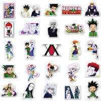 pcs HUNTER X HUNTER Anime Stickers for Kids Teens Suitcase Skateboard Motorcycle Car Bike Cool Waterproof Vinyl Decals