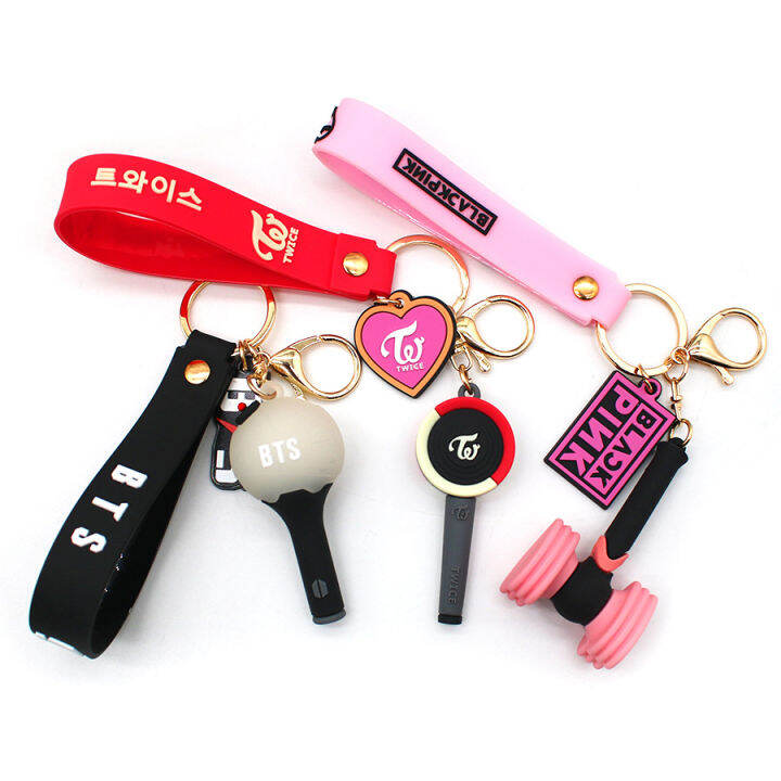 KPOP Lightstick Silicone/Rubber Keyring Keychain Lazada PH