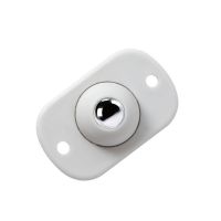 Mute Universal Casters Wheel Wear-Resistant Smooth Mini Wheel Casters for Furniture Rubber Casters