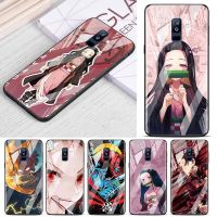 【cw】 Tempered Glass Cover Anime Demon Slayer For Samsung Galaxy A91 A81 A72 A71 A52 A51 A41 A31 A21S A11 A01 Phone Case