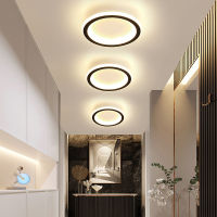 Modern simplicity Round Aisle LED Lamp For Indoor Corridor loft Home foyer Ceiling Lights lighting kitchen fixtures white lustre