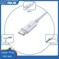 Asus Original Adol White Type-C To DC USB-C / 4.0X1.35mm / 4.5X3.0mm 100W Fast Charging Cable For Smartphone Laptop Notebook