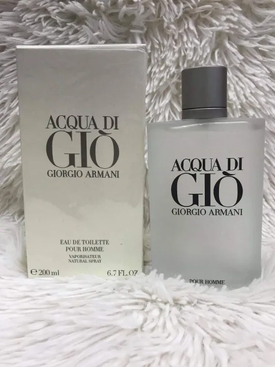 giorgio aramani acqua di gio pour homme 200ml | Lazada PH