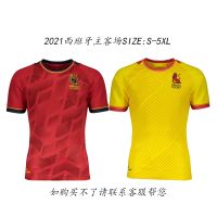 เสื้อผ้าบาสเกตบอลคุณภาพสูง 2021 Spanish national team home and away olive dress shirt male jacket Spanish Rugby Jerseys