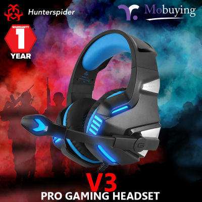 หูฟัง Hunter Spider V3 Pro Gaming Headset หูฟังเกมมิ่ง หูฟังเล่นเกม GamingGear