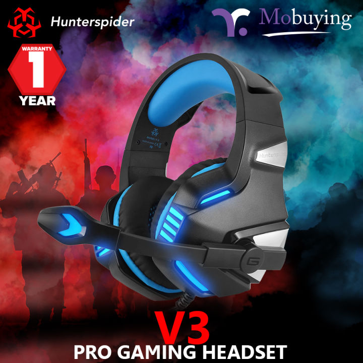 หูฟัง-hunter-spider-v3-pro-gaming-headset-หูฟังเกมมิ่ง-หูฟังเล่นเกม-gaminggear