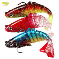 ShiningLove Fishing Lures For Bass Trout 9cm/15g Multi Jointed Swimbaits Bionic Realistic Multi Sections Lures Fishing Tackle