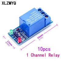 โมดูลรีเลย์1ช่องสัญญาณระดับต่ำ5V 12V 10ช่องพร้อมเอาต์พุต Optocoupler โมดูลรีเลย์1ทางสำหรับ Avr Dsp โมดูลการ์ด SD Arduino