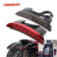 ANMINGPU 1PCS รถจักรยานยนต์ไฟท้ายสำหรับ Harley สปอร์ตเตอร์เอ็กซ์แอล883 1200LED ไฟกันน้ำด้านหลังขอบกันชนสีแดงไฟเบรก LED