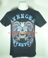 เสื้อวง AVENGED SEVENFOLD อะเว็นจด์เซเวนโฟลด์ A7X ไซส์ยุโรป เสื้อยืดวงดนตรีร็อค เสื้อร็อค  PTA1755 สินค้าในประเทศ