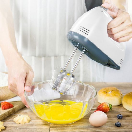Egg Sticks and Dough Sticks or Kitchen Aid Cake Cooking Hand Mixer Electric Baking New 7-Speed Hand-Held Electric Mixer Portable Kitchen Mixer Stainless Steel Egg Whisk with Egg White Separator 