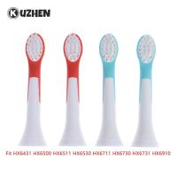 4Pcs/Set Children 39;s Electric Toothbrush Replacement Heads Soft Bristles Toothbrush Head Kid friendly Oral Clean