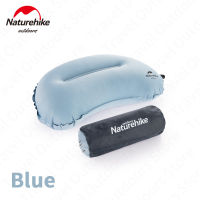 Naturehike หมอนกลางแจ้ง Ultralight 250G Inflatable หมอน3D ฟองน้ำอัตโนมัติกลับหมอนสำนักงาน Sleeping หมอน