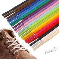 【hot sale】✕✟ D18 100cm/200cm Unisex Rope Multi Color Waxed Round Cord Dress Shoe Laces Colourful Shoelace